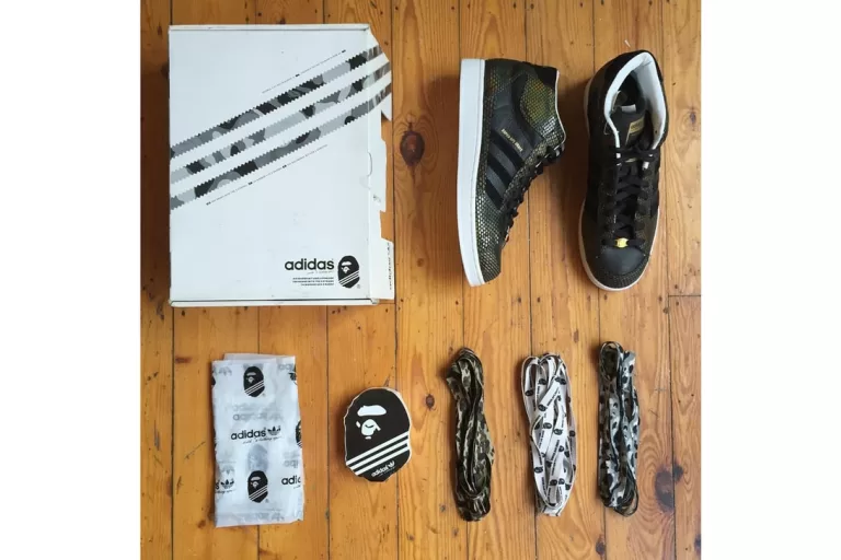 Super Ape Skates BAPE x adidas snakeskin mids,