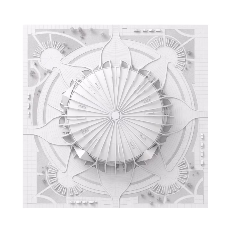 Mice Tourism Convention Centre From Above