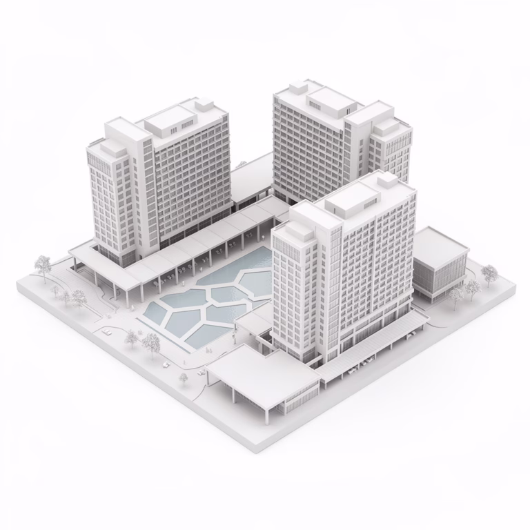 Hotel Being Measured Of The Economic Impact Of Real Estate Development